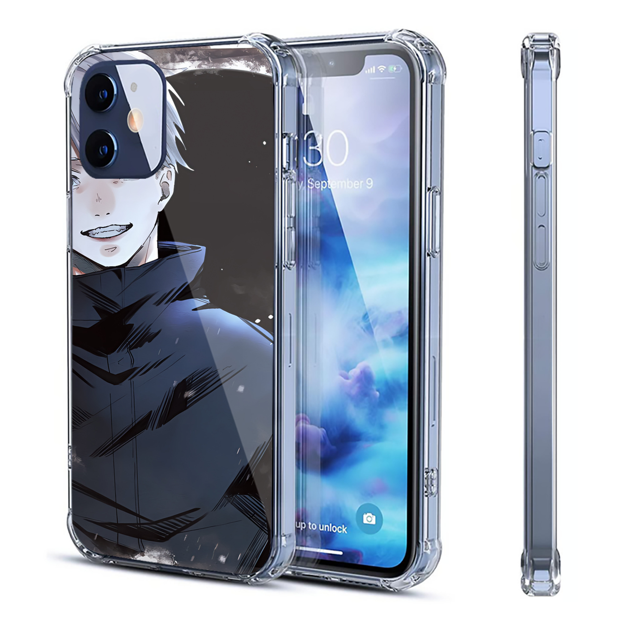 （画像用） SPY×FAMILY间谍家家酒 【iPhone 12シリーズ対応】透明スマホケース（クリアソフトケース）